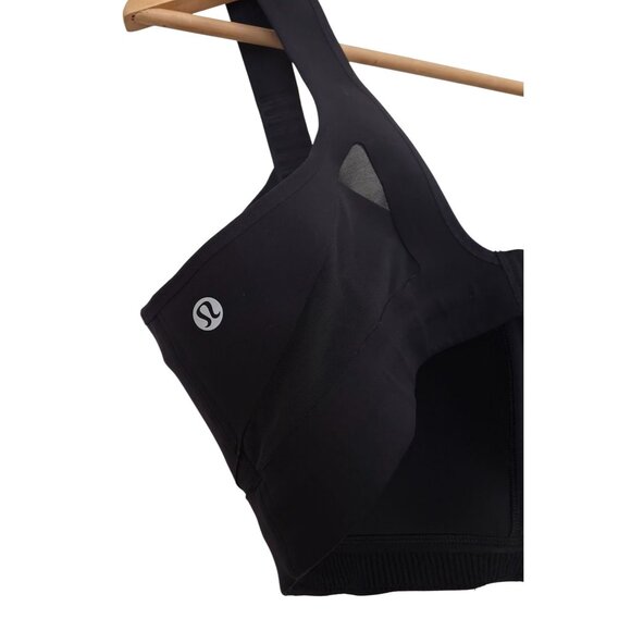 Lululemon Swift Speed Black High Support Bra Sz 38DD - Picture 5 of 6